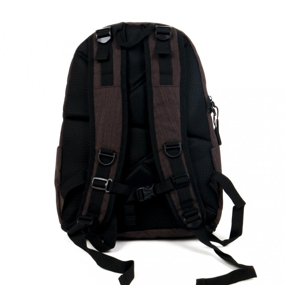 Ергономична раница с отделение за обувки раница за спорт цвят кафяв ENZO NORI модел FIT 